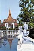 Phnom Penh - the Silver Pagoda compound